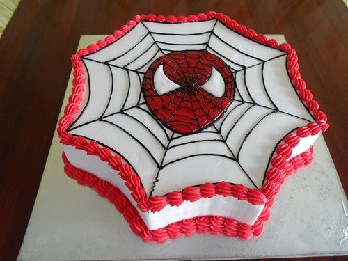 Simply Spider Man Cake