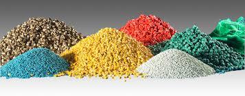 Colored Plastic Granules