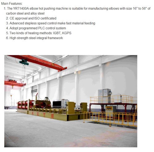 Hot Forming Elbow Machine