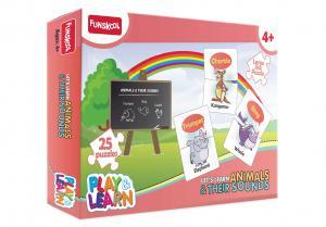P and l Animal and Sounds Puzzle