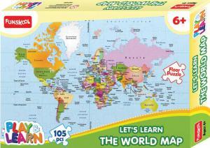 P and l World Map Puzzle