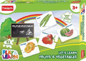P&l Fruits and Vegetables Puzzle