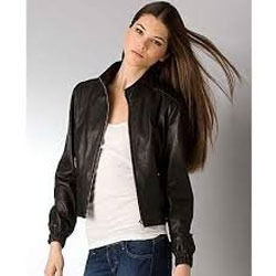 Ladies Fancy Leather Jacket