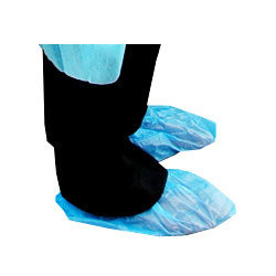 Shoe Cover - Non-Woven Fabric/Polyethylene, Protective Barrier in Various Sizes