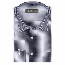 Stainless Steel Corporate Check Shirt