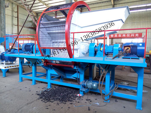 Industrial Tire Shredding Machine