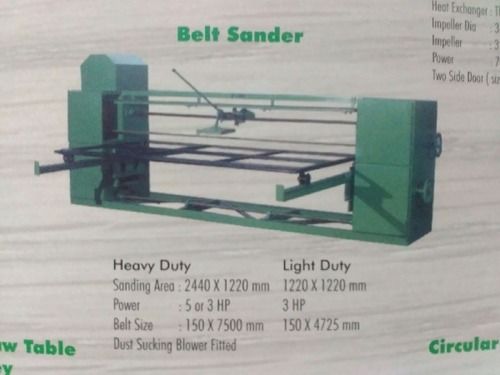 Belt Sander Machines