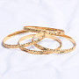 Gold Arrow Bangles