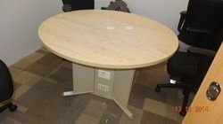 Yellow Round Meeting Table