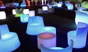 Colored Led Chair