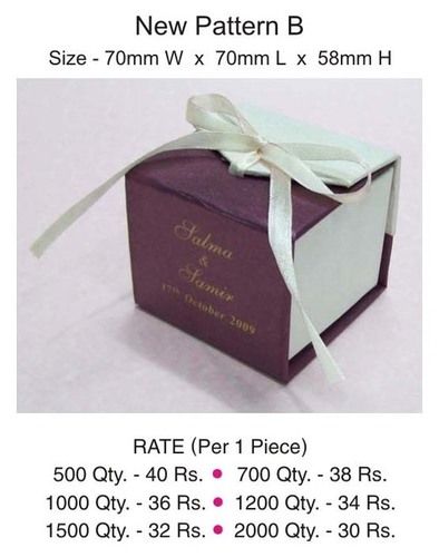 Favor Boxes With Strings Printing Service