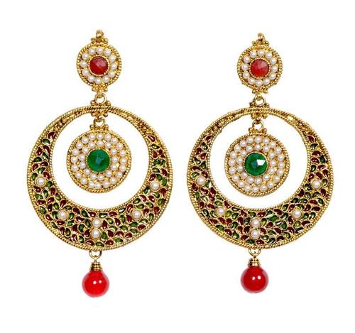 Gold Jhumkas