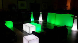 LED Table and Chair