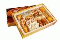 Mixed Sweets - Assorted Pure and Healthy Confectioneries | Fat and Cholesterol Free, Includes Laddu, Burfi, Son Papdi