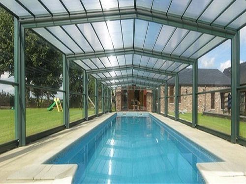 Swimming Pool Tensile Covering Structure