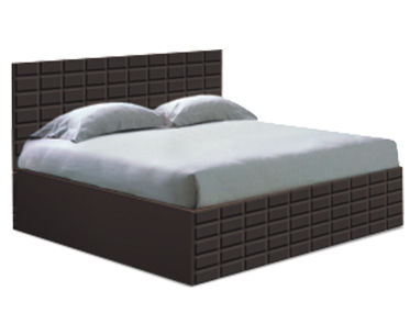 Dark Chocolate Queen Bed