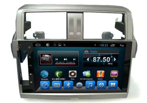 2 Din Car Original Radio System Toyota Prado 2013 GPS Navigation