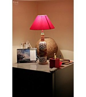 Kavi Maharaja Lamp Red