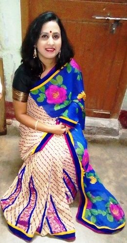 synthetic sarees