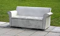 Outdoor Concrete Sofa