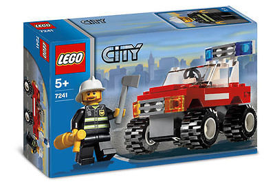 7241 City Fire Car Game