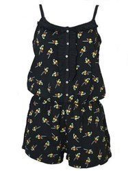 Black Ladies Playsuit