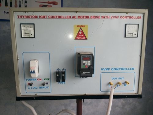 Thyristor and IGBT Controlled AC Motor Drive with VVVF Controller