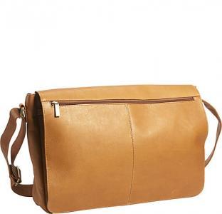 Full Flap Leather Messenger Bag