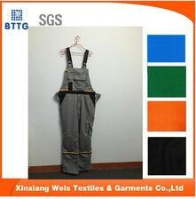 EN11612 Flame Retardant Bib Overall Pants For Welding Industrial Clothing