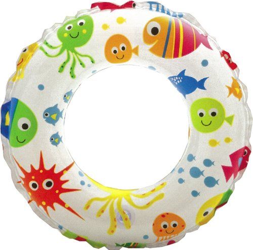 Intex Inflatable Lively Print Swim Ring