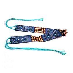 Beaded Blue Belts