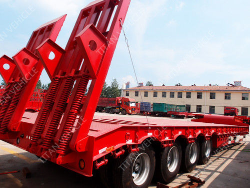 Tri Axle Low Loader Semi Trailer