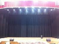 Motorized Horizontal Stage Curtain