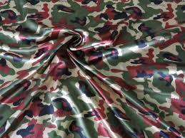 Camo Printed Fabric