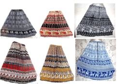 Hippy Gypsy Boh Bonhomie Long Skirt