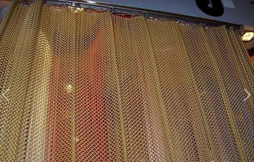 Metal Wire Mesh Shower Curtain