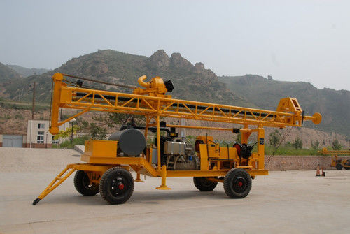 GSD-a  A Trailer Mounted Drill Rig