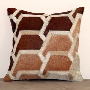 Crescent Choclate Brown Cushion Cover