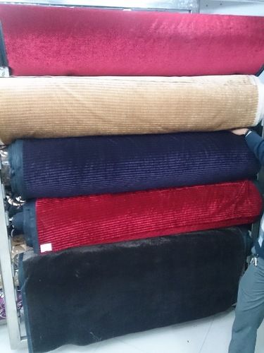 Velvet Textured Fabric For Sofa Upholstery