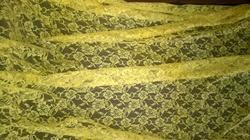 Brocade Rose Nylon Raschel Knitted Fabric