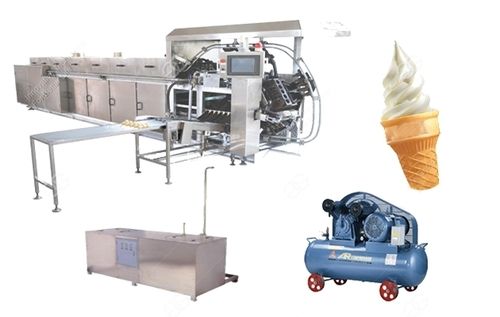 Automatic Ice Cream Wafer Cone Product Line