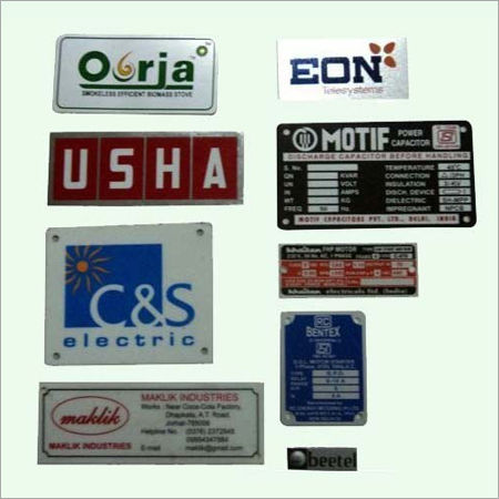 Anodized Aluminium Labels