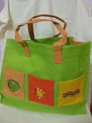 Hand Printed Jute Bags