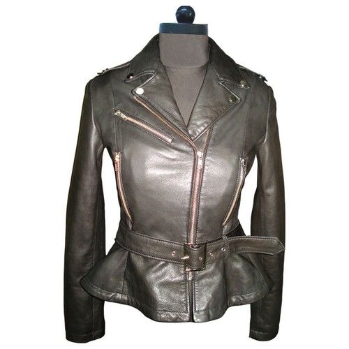 Ladies' Short Jacket With Belt