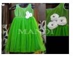 Green Color Baby Frock