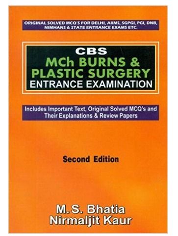 CBS Mch Burns and Plastic Surgery Entrance Examination Book