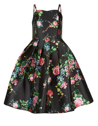 Evangeline Floral Prom Dress For Girls