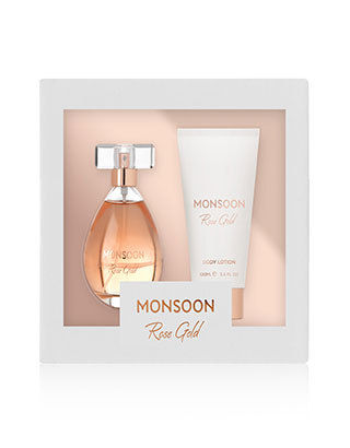 Rose Gold Gift Set With Body Lotion