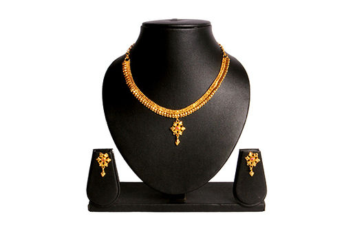 Gold Plating Necklace Set