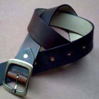 Silver Bs Leather Belts